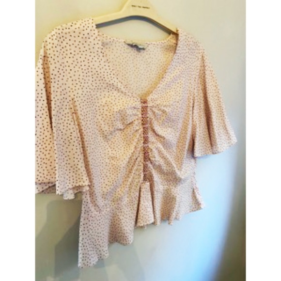Anthropologie Peplum Blouse - Picture 4 of 4